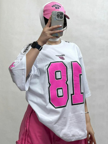 تیشرت سفید PinkStar