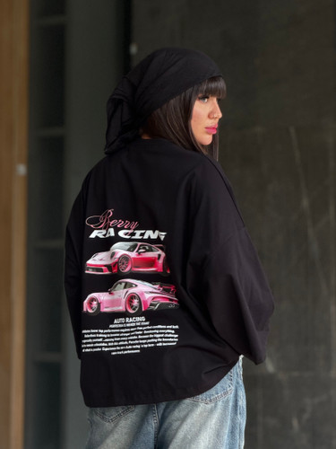 تیشرت مشکی PinkCar