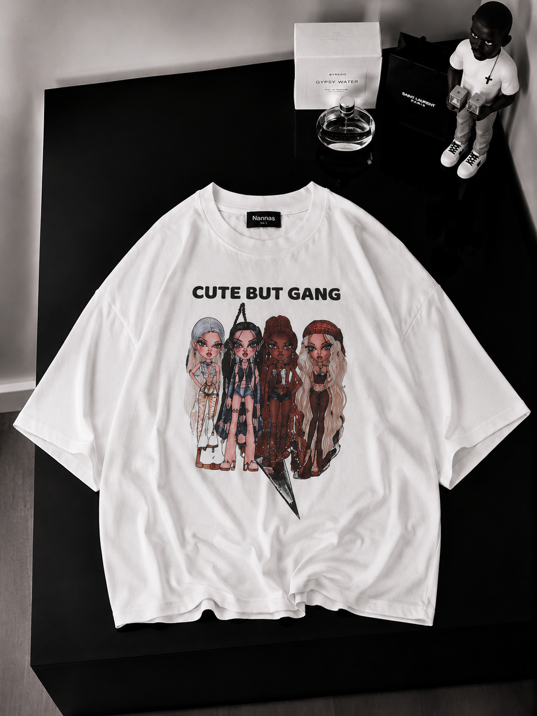 تیشرت سفید GIRLS