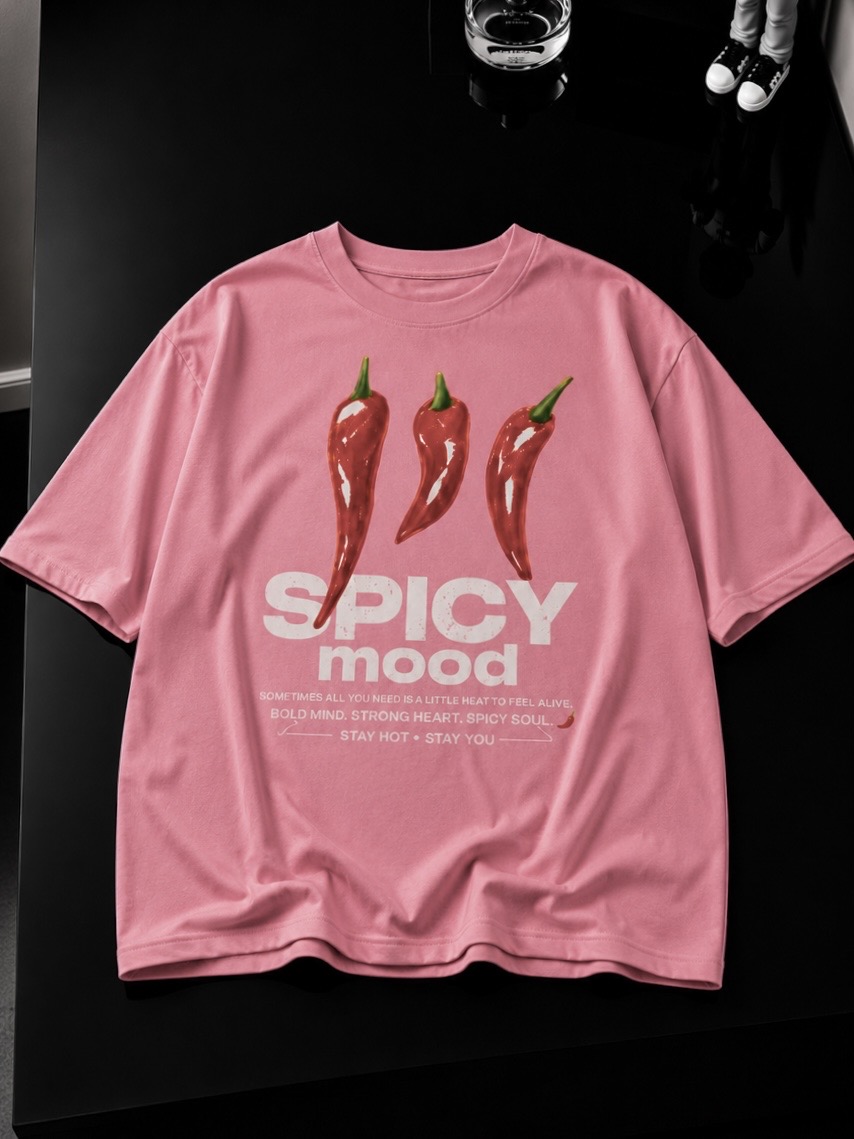 تیشرت صورتی SPICY
