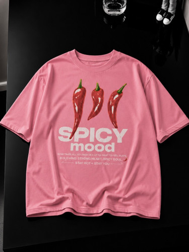 تیشرت صورتی SPICY