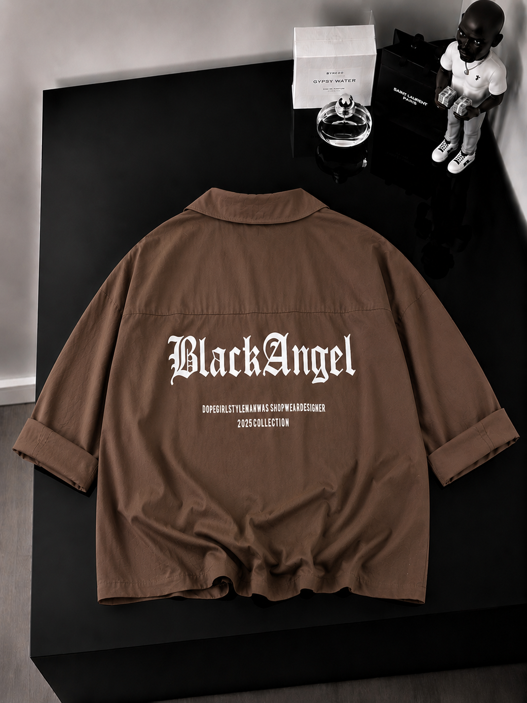 شومیز شکلاتی Black Angel